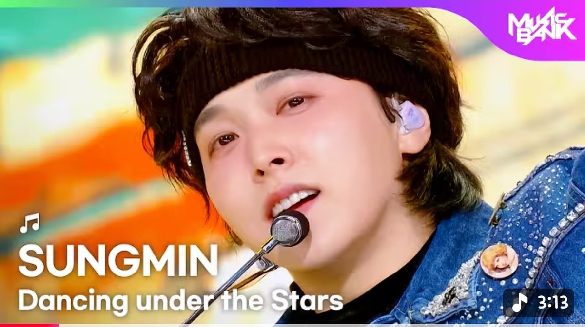 youtu.be/pJSsrPGbL2c?si…

🎤성민 #뮤직뱅크 #별빛아래