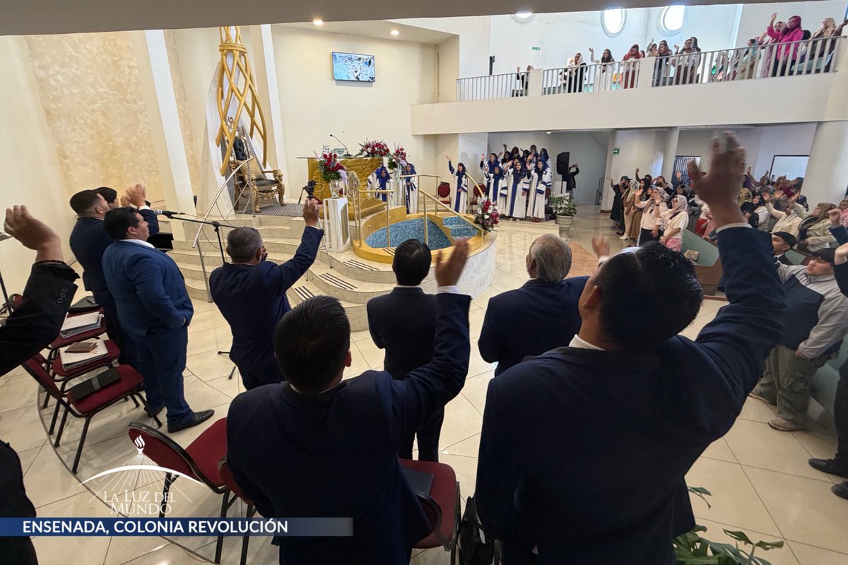 lldmensenada's tweet photo. Domingo 08 de febrero de 2026 -.(Ensenada, Baja California  - colonia Revolución - La Luz del Mundo).

CARTA APOSTÓLICA UNIVERSAL

El Ungido de Dios deja enseñanza proveniente de lo alto.

#UnidadPerfecta
#LaLuzdelMundoenEnsenada
#Lldmensenada
#Lldm
#ElAmorNosUne
#SiempreUnidos https://t.co/fGXFCvR9rC