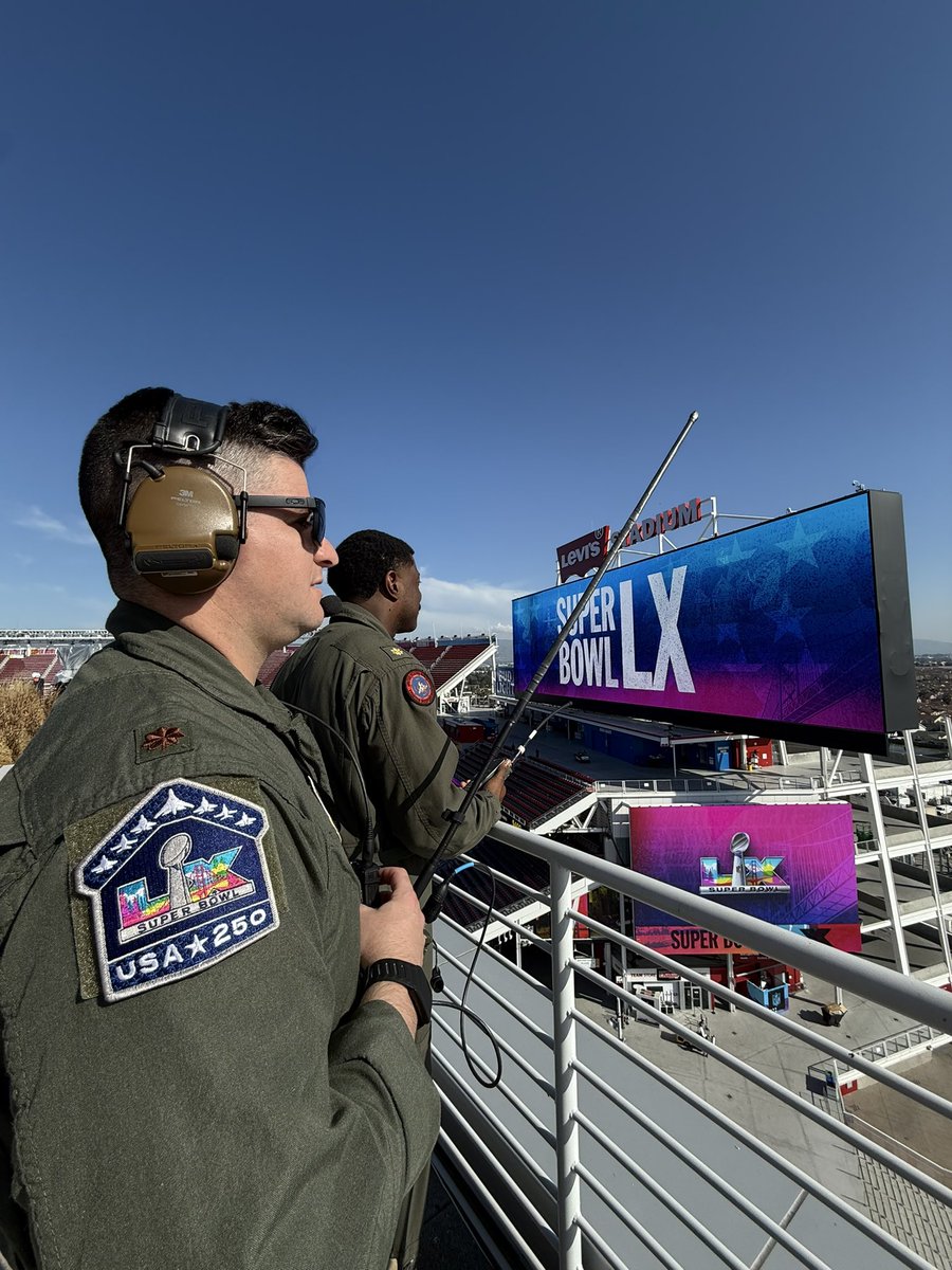 It’s game day and our Airmen are getting ready for tonight’s Super Bowl LX Flyover! The <a href="/usairforce/">U.S. Air Force</a> and <a href="/USNavy/">U.S. Navy</a> will fly 8 aircraft over Levi’s stadium. Tune in to see this impressive demonstration of American airpower!