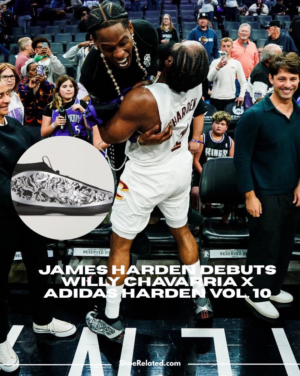 shoerelated's tweet photo. JAMES HARDEN DEBUTs WILLY  CHAVARRIA x ADIDAS HARDEN VOL 10

Read - https://t.co/MvRam4JPEF https://t.co/UrCmtSBx9L