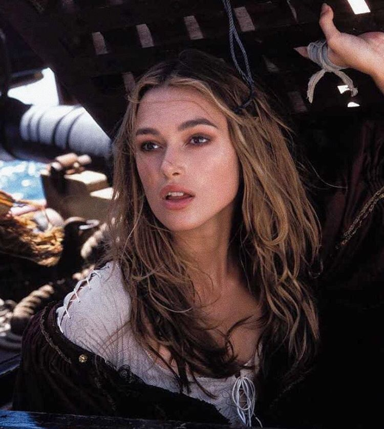 Keira Knightley in Pirates of the Caribbean: The Curse of the Black Pearl, 2003