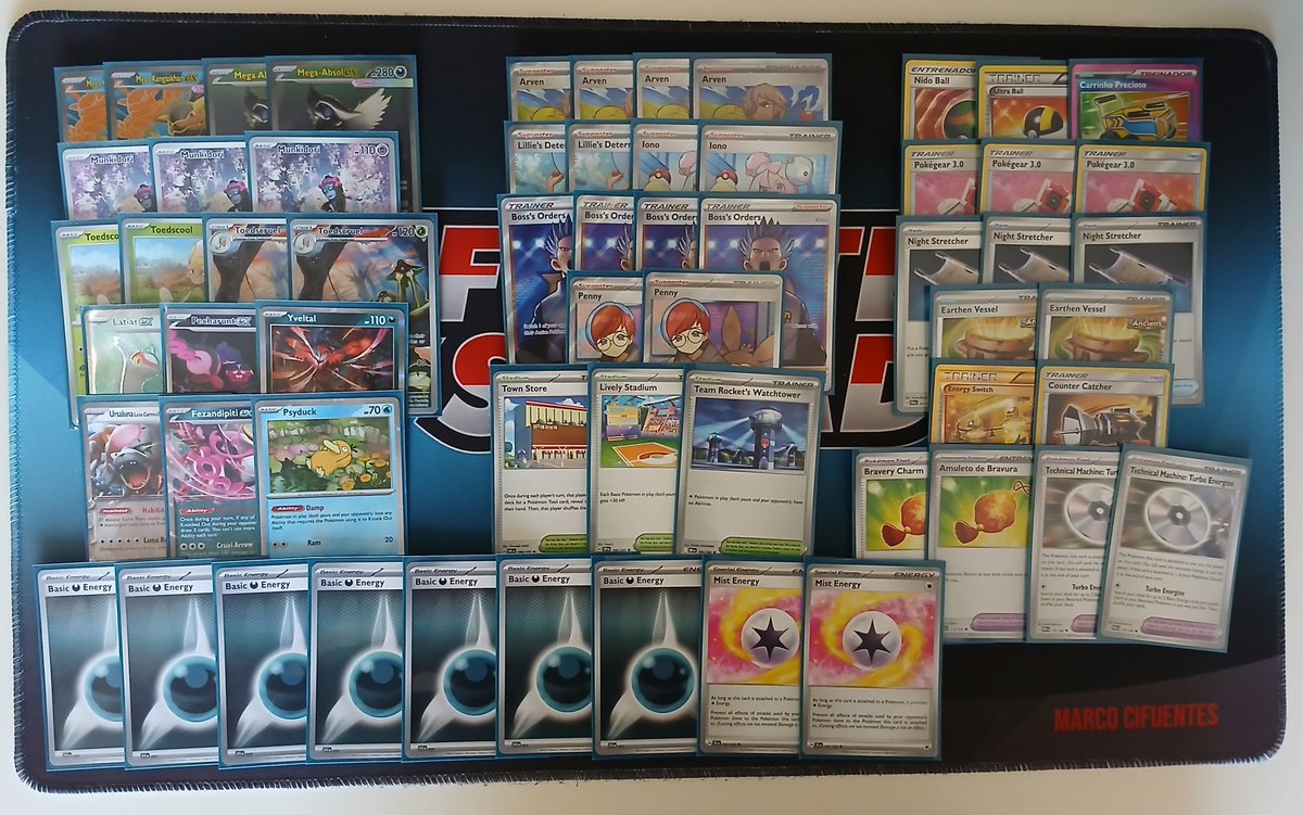And another top 32 for Fernando with absol box, Merida 60 were great so he just ran it back and Emilio won with it in seniors so it was a great call.