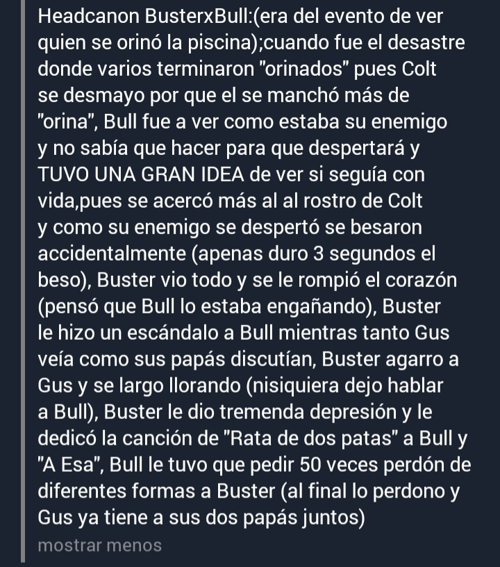 brawl_radio's tweet photo. 《🐿🍁》
Jsjsjsjs me gusto lo dramatico que es Buster.
#BullxBuster #BusterxBull https://t.co/7Tw3tUMeNp