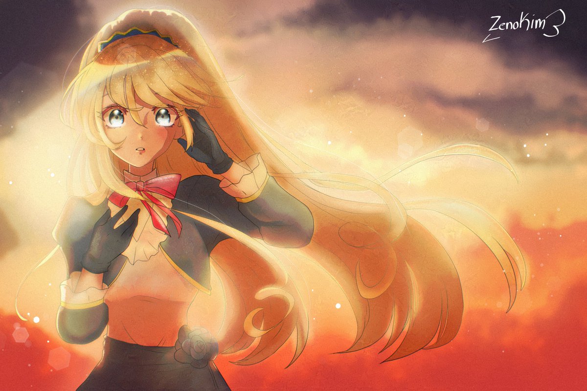 "The villainess who was chosen"

-Aileen Lauren d'Autriche (I'm the Villainess, So I'm Taming the Final Boss)

#fanart #anime