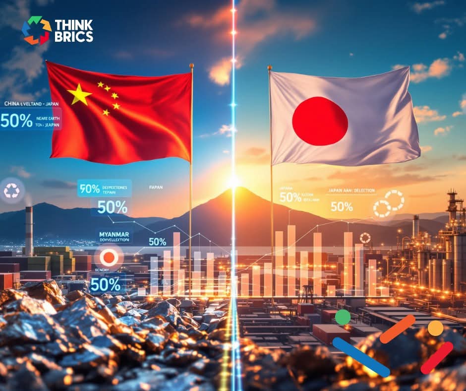 #China controls the supply chain involved in processing precious metals and minerals, whereas the US has hollowed out its manufacturing base by outsourcing jobs and accumulating war debt.