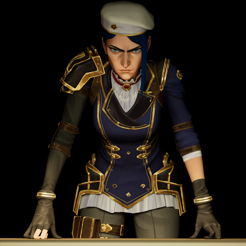 TheRookiesCO's tweet image. Caitlyn Kiramman - Arcane by Yu He Yu from Side Academy - therookies.co/entries/40532

#Maya #ZBrush #SubstancePainter #Photoshop #RenderMan #Nuke #DaVinciResolve #Houdini #cgi #3drendering #3dartist #digitalart