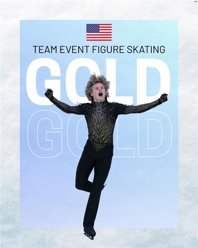 Ilia Malinin has clinched back-to-back Olympic gold medals for the United States in team figure skating.  

VICTORY >>> kctv5.com/2026/02/08/ili…