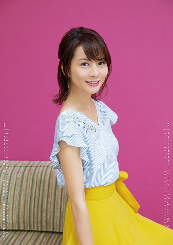 Memories of the Calendar】 #高見侑里 2018年 カレンダー ※ 当店で
