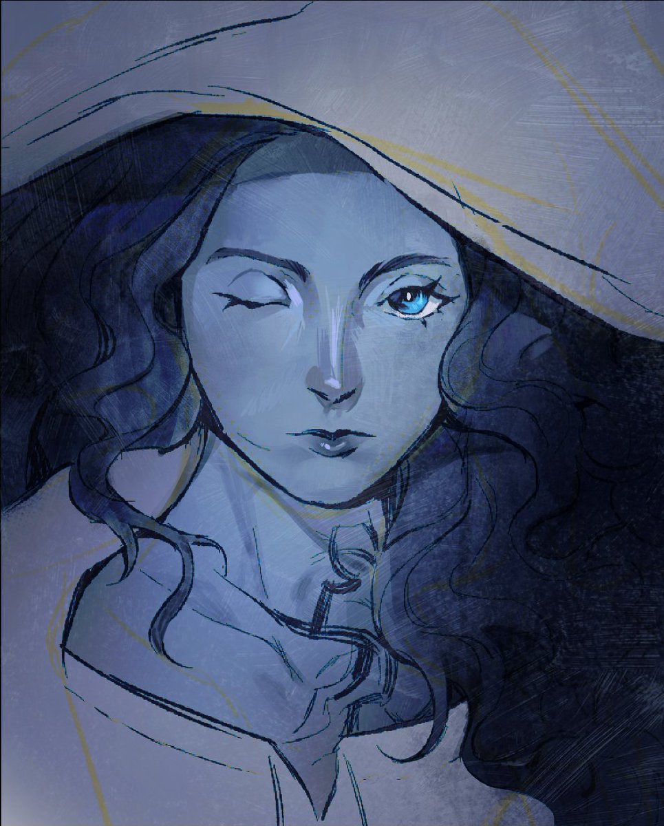 littlekhada7's tweet image. Ranni the Witch WIP [2]