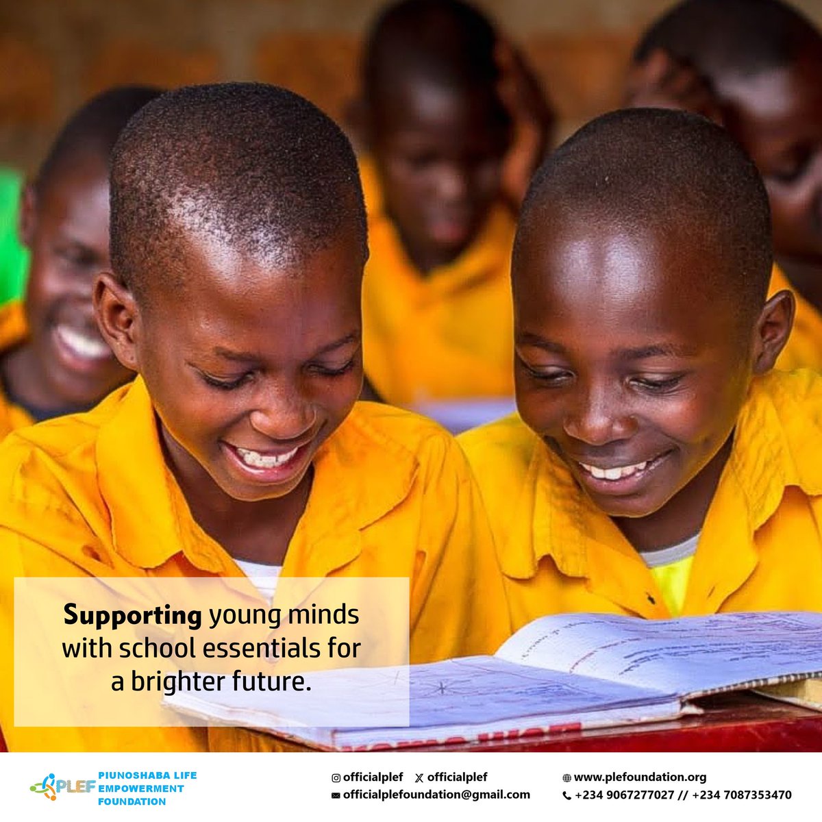 PLE Foundation tweet media