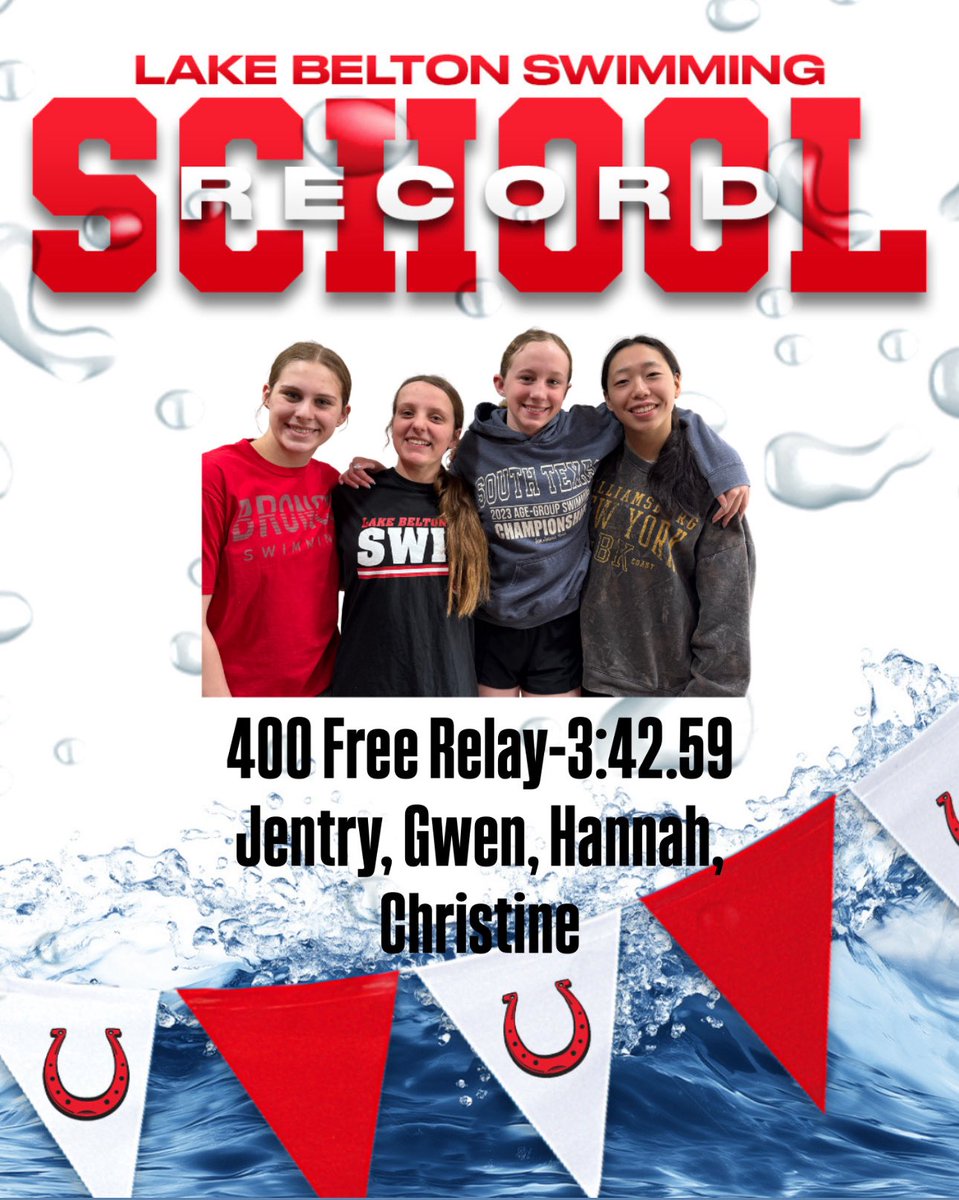 Lake Belton Swim Team tweet media