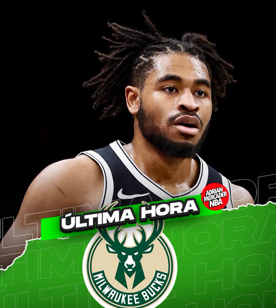 OFICIAL❗️

CAM THOMA es NUEVO JUGADOR de MILWAUKEE BUCKS. Después del no-traspaso de Giannis Antetokounmpo, el equipo se refuerza con uno de los mejores agentes libres disponibles aún en el mercado. Informa Shake Charania.