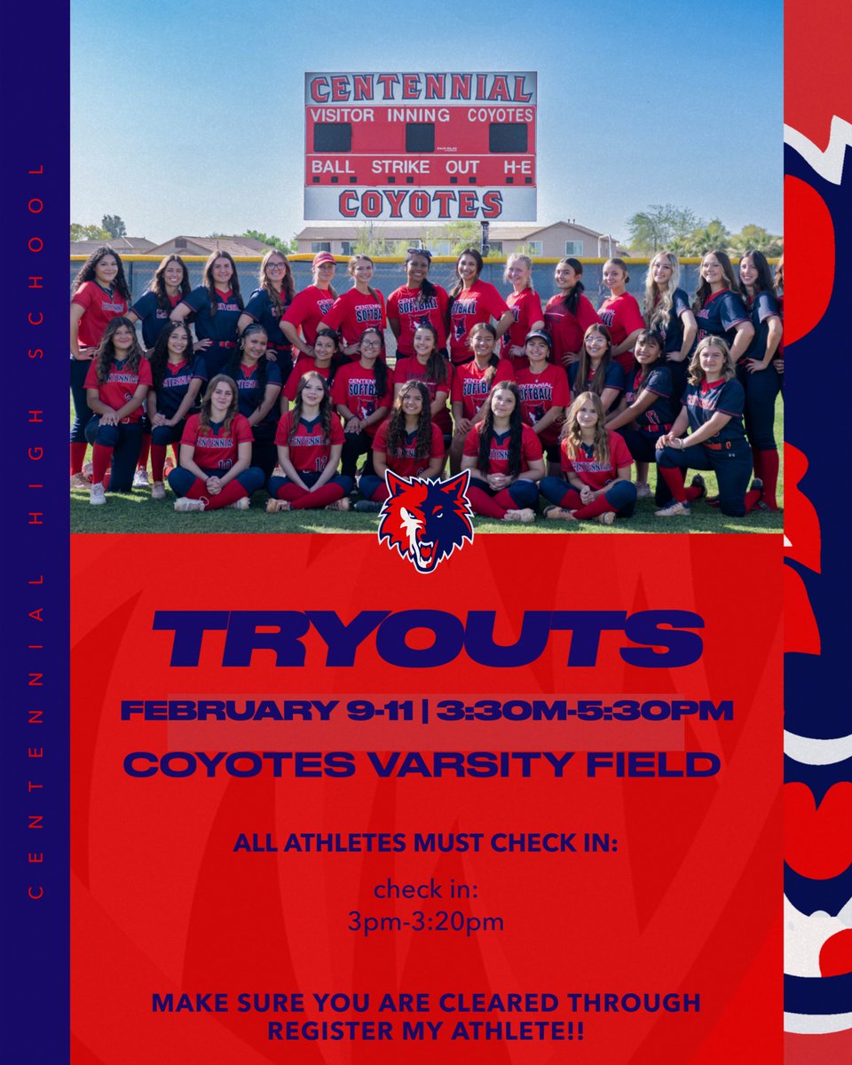 Coyote Softball tweet media