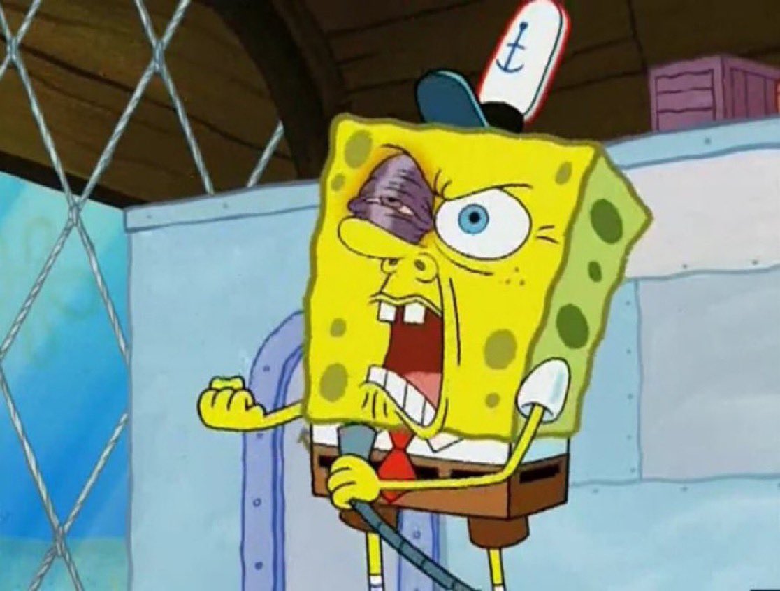 SpongeBob (parody) tweet media