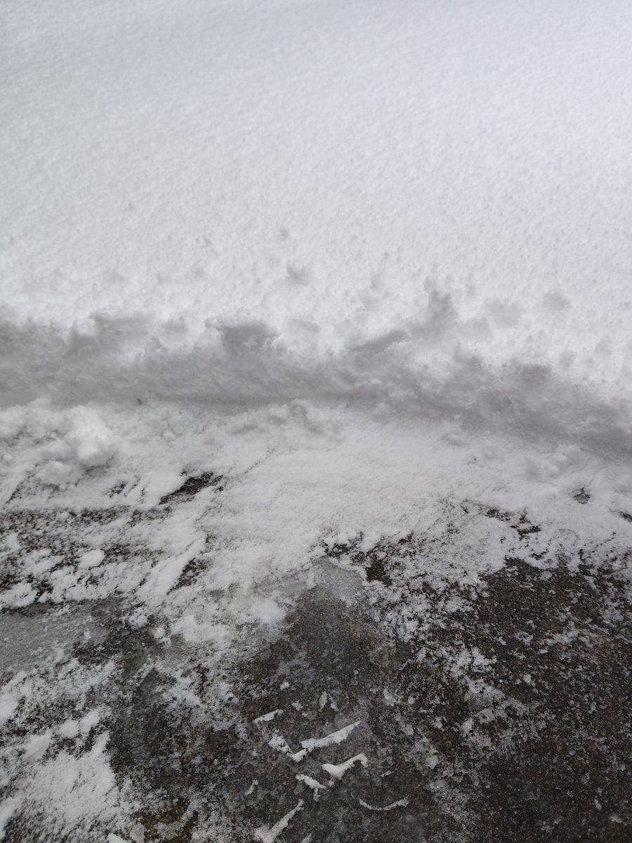 gansuko1's tweet image. おはようございます⛄
昨日の夜から、3㎝ほど積もった
ｷﾞｭﾂと詰まった雪質です