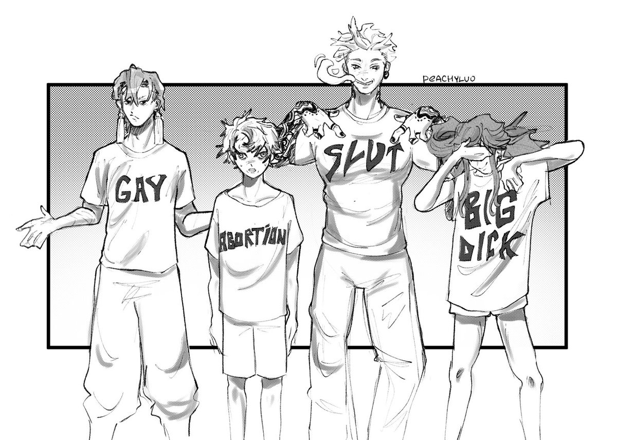 peachyluo's tweet image. Family photo
#GACHIAKUTA