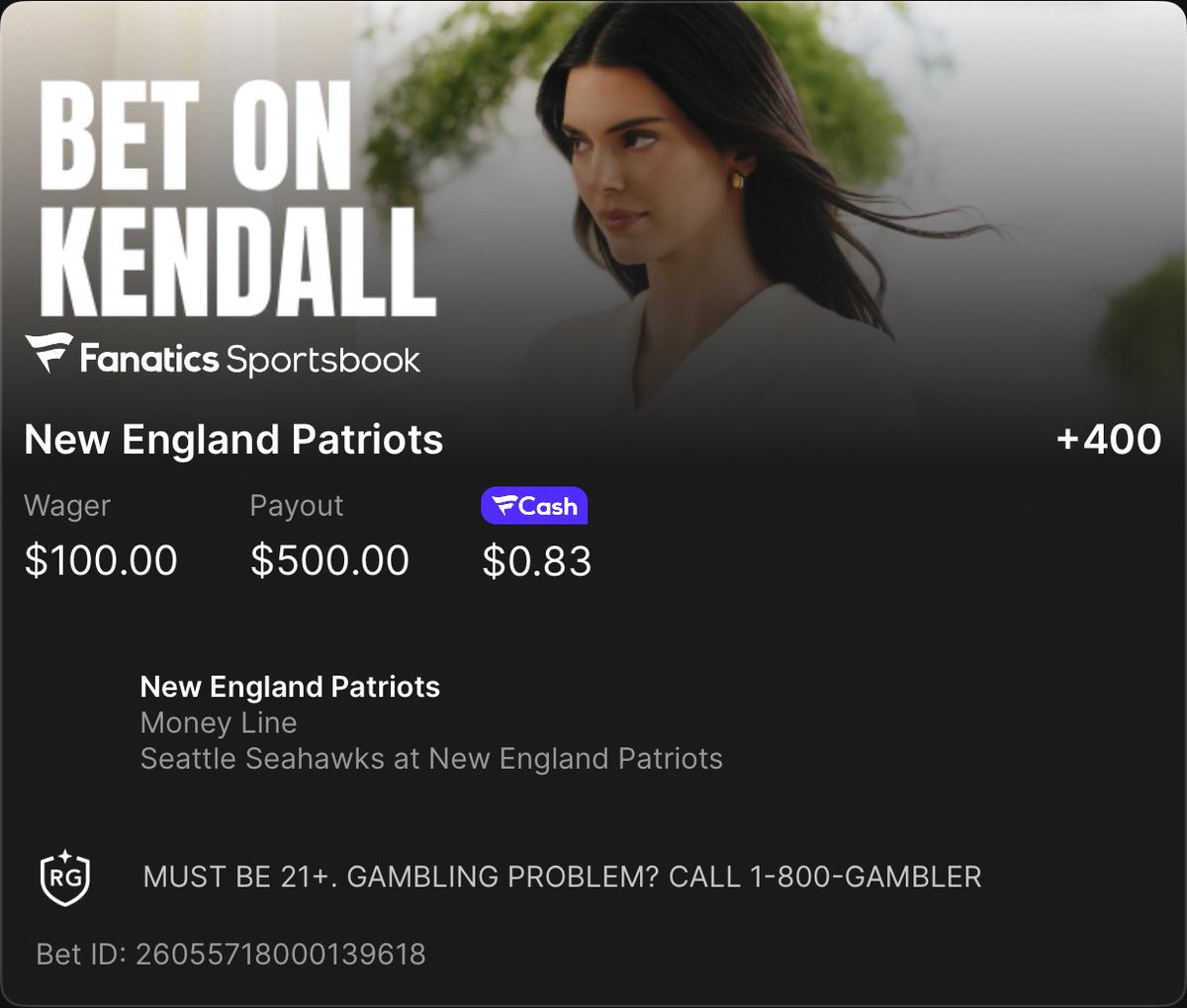 v_vaysberg's tweet photo. #BetOnKendall @fanaticsbook

#betonkendall https://t.co/DlE011voTu https://t.co/lJ3y7bFMwN
