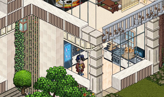 No me gusto la cocina de mi otra casa asi que me hice otra. 

Recuerden comer fruta :)

Diseño y decoración de sala por encargo, consulte al dm <3