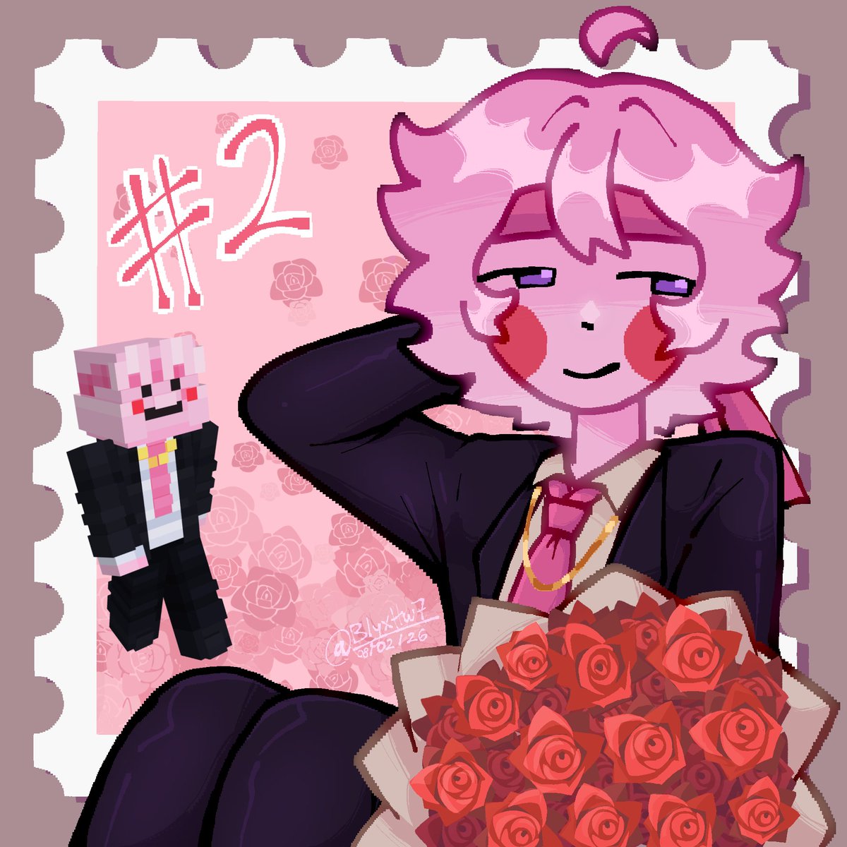 blyxttw7's tweet image. Día 2 TDDTLSDC (no voy a subir uno diario la vdd) Rosita por febrero mes del amooorrts.
#coldifanart