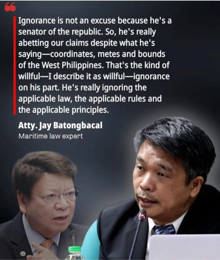 Sa kapal ng peluka ng hayup na yan, hindi tatablan ng kahit anong hiya o konsyensya ang hinayupak na yan.

The only thing that will make a dent on his thick face is an ethics complaint or a disbarment case filed against that rotten, putrid piece of 10-day-old shit.