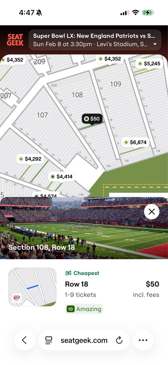 Un Dude se desesperó y puso sus boletos del #SuperBowl a $50 dólares. 

Los vendió en un pedo.