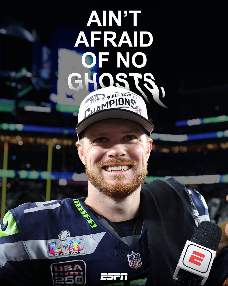 Sam Darnold and the Seahawks exorcised their demons 💙