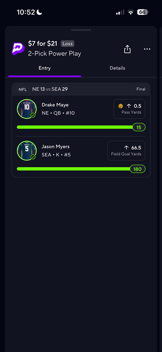 LOSS??? <a href="/PrizeSupport/">PrizePicks Support</a>