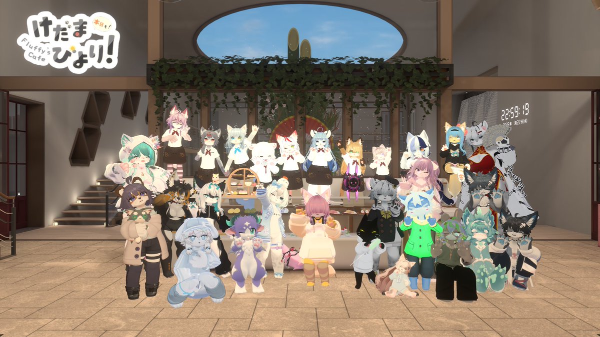 Fluffy's Cafe けだまびより tweet media