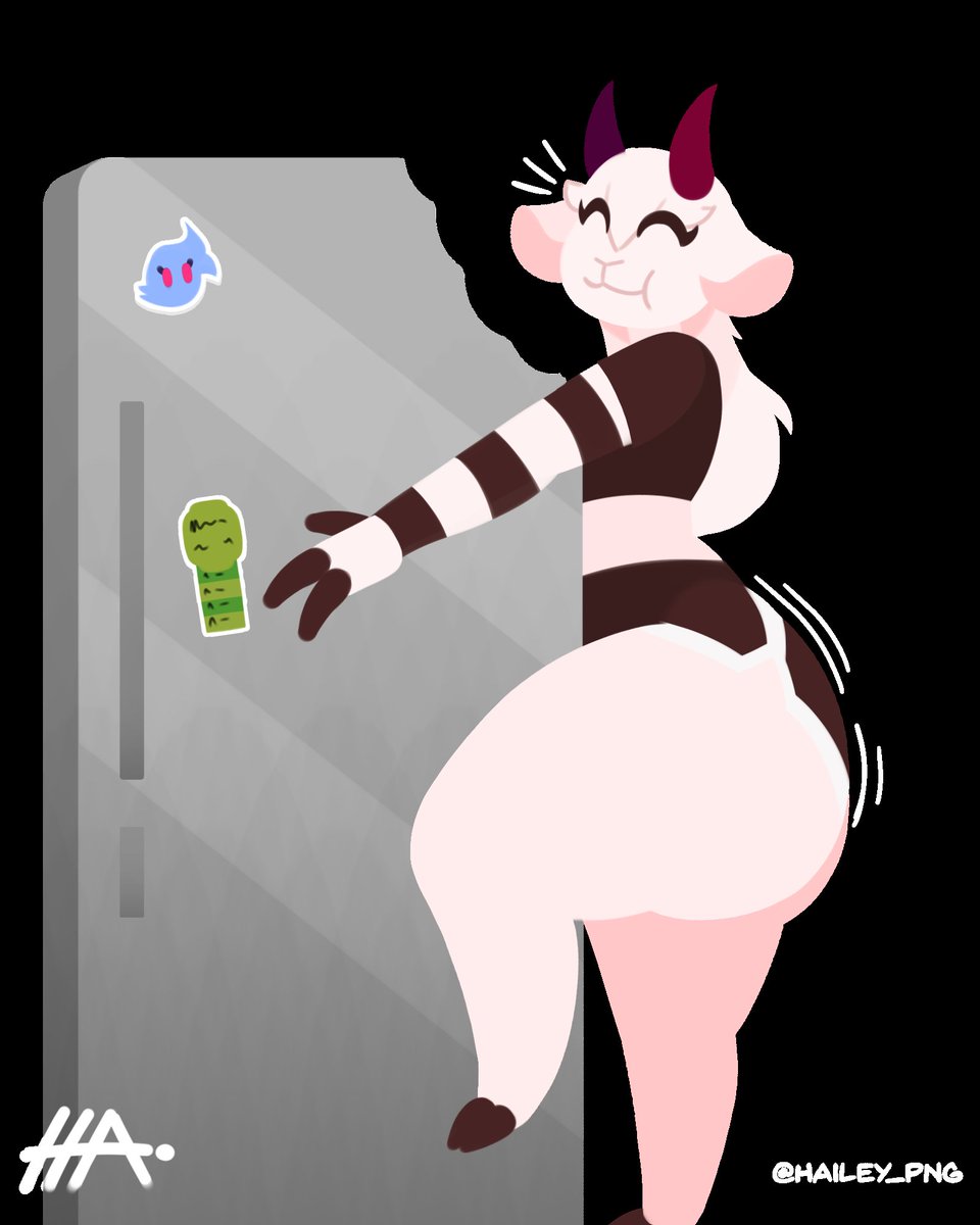 Leafy_Disaster's tweet image. Fatass demon goat dude