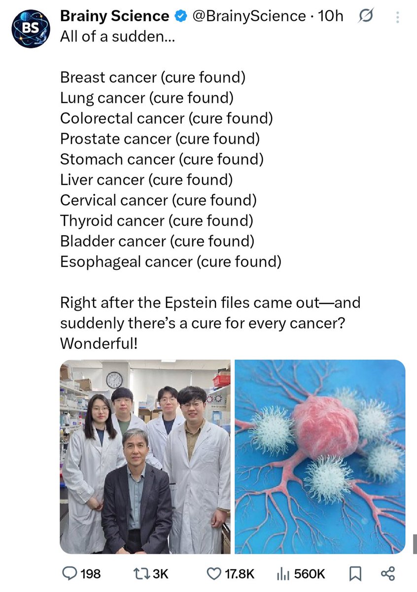 DocPriyamMD's tweet image. The amount of misinformation spreading here is insane. 

It's sad because this is directly playing with the emotions of real cancer patients and their families, giving them false hopes...

Let's appreciate the recent accomplishments without the sensationalism. 

Let’s debunk this…