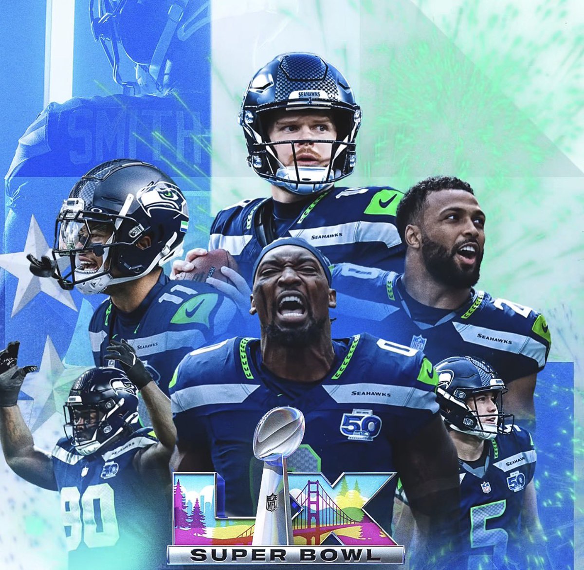 The Seattle Seahawks are the new Super Bowl LX Champions. 🔥🏈🏆

They beat the New England Patriots 29-13. 🫡