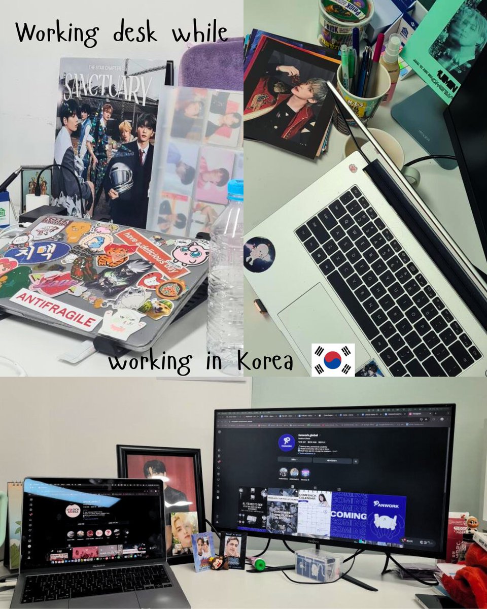 FanWork_fun's tweet image. When you and your colleague loves kpop :) 

#kpoptwt #kpopcommunity