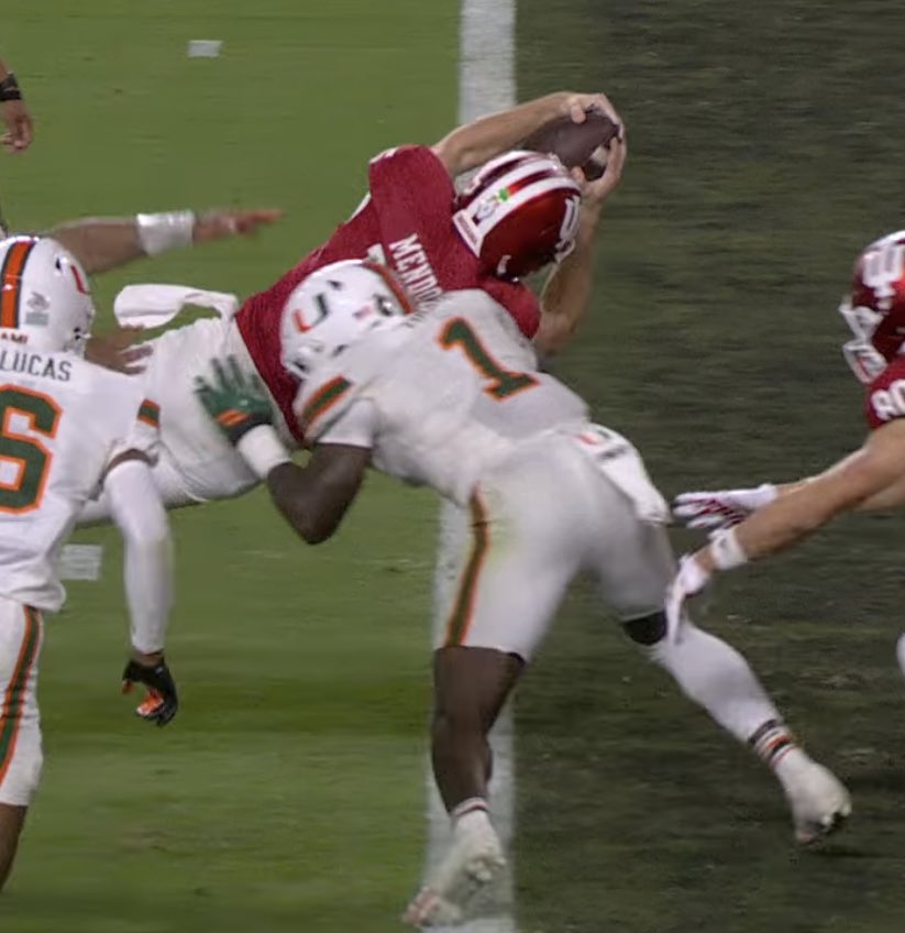 Thank you Indiana and Miami for providing the people with a football championship game that was actually entertaining. 🫡