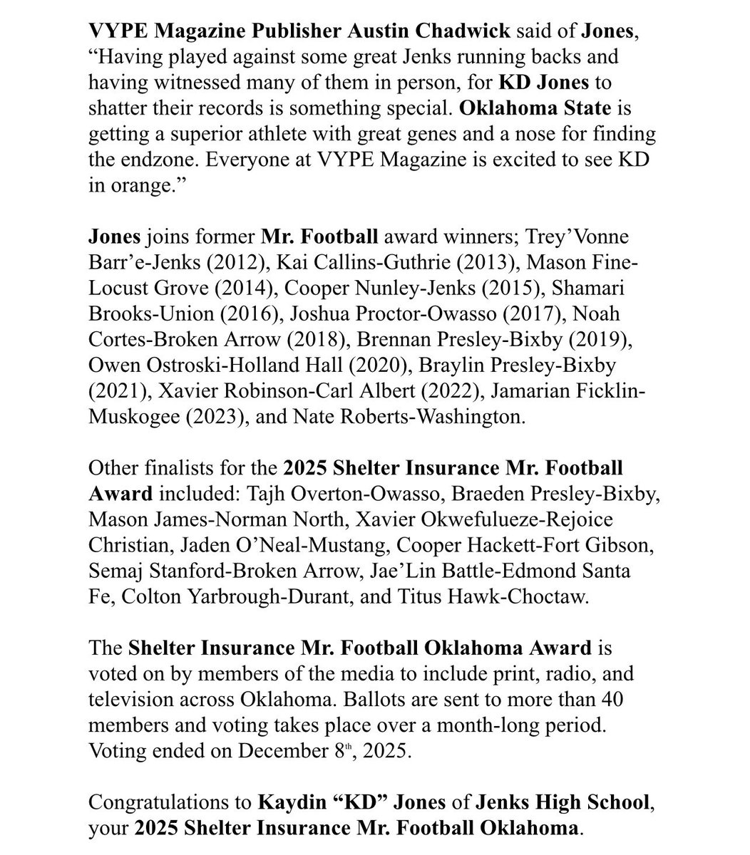 🫡 <a href="/kaydinjoness/">kaydin “batman” jones</a> 2025 Mr Football Oklahoma