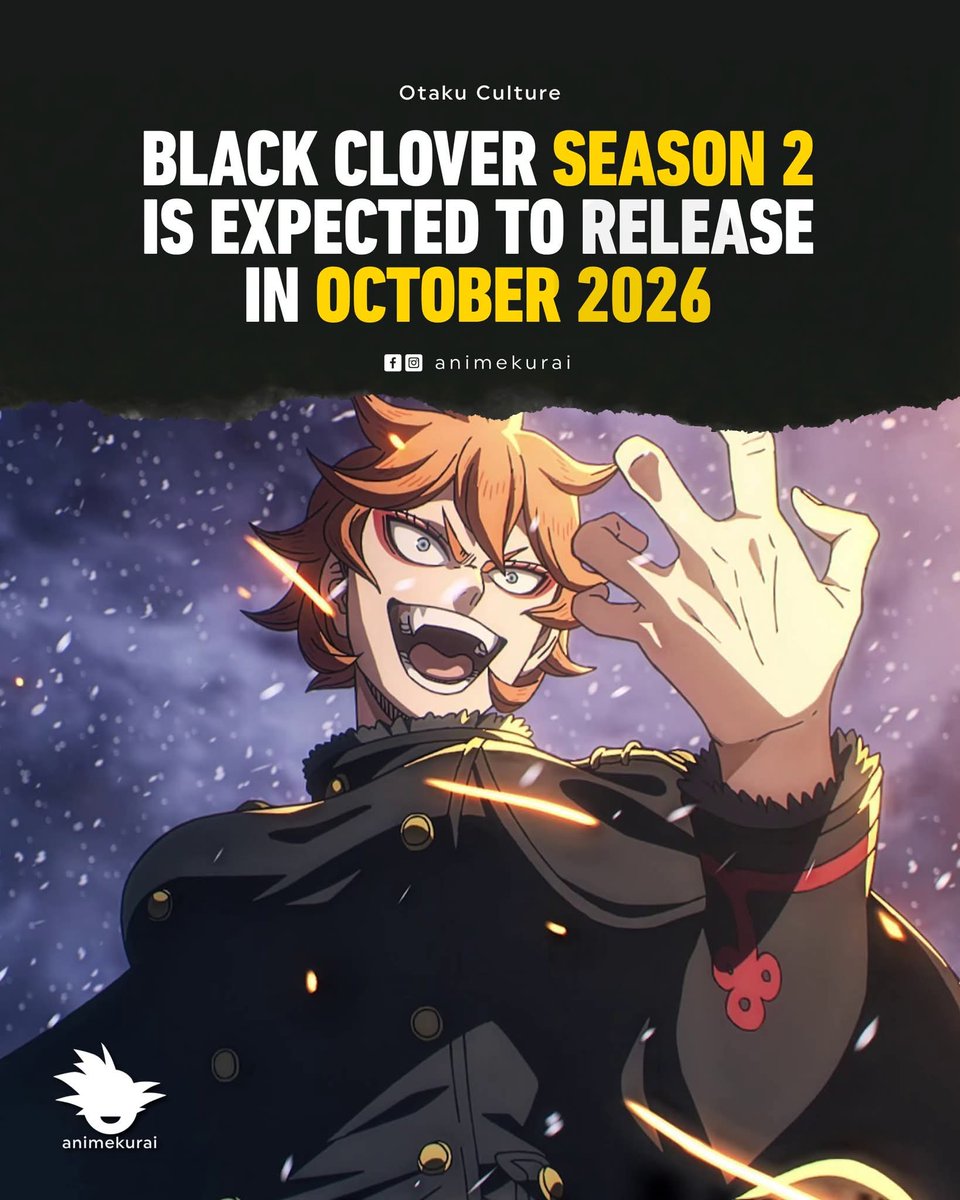 AnimexTwts's tweet image. CAN'T WAIT