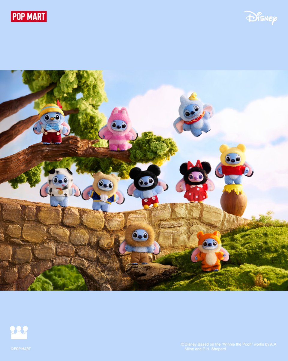popmart_us's tweet photo. STITCH ADVENTURE SERIES VINYL PLUSH PENDANT
Stitch journeys through Disney’s classic stories, reimagining himself as iconic characters while capturing the heart and spirit of each timeless animation.
✅ Available 02/13
#POPMARTUS #popmart #stitch #collectibles #plush #disney https://t.co/FQaw3rfbUX