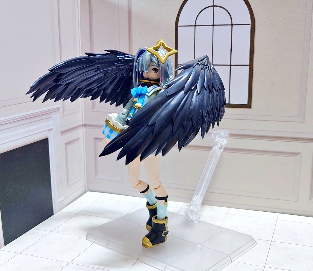 #お昼休みに一枚だけ模型写真を貼ろう
#かなたーと

黒ルミティア組み始めたとなれば、やはり試すしかあるまい。