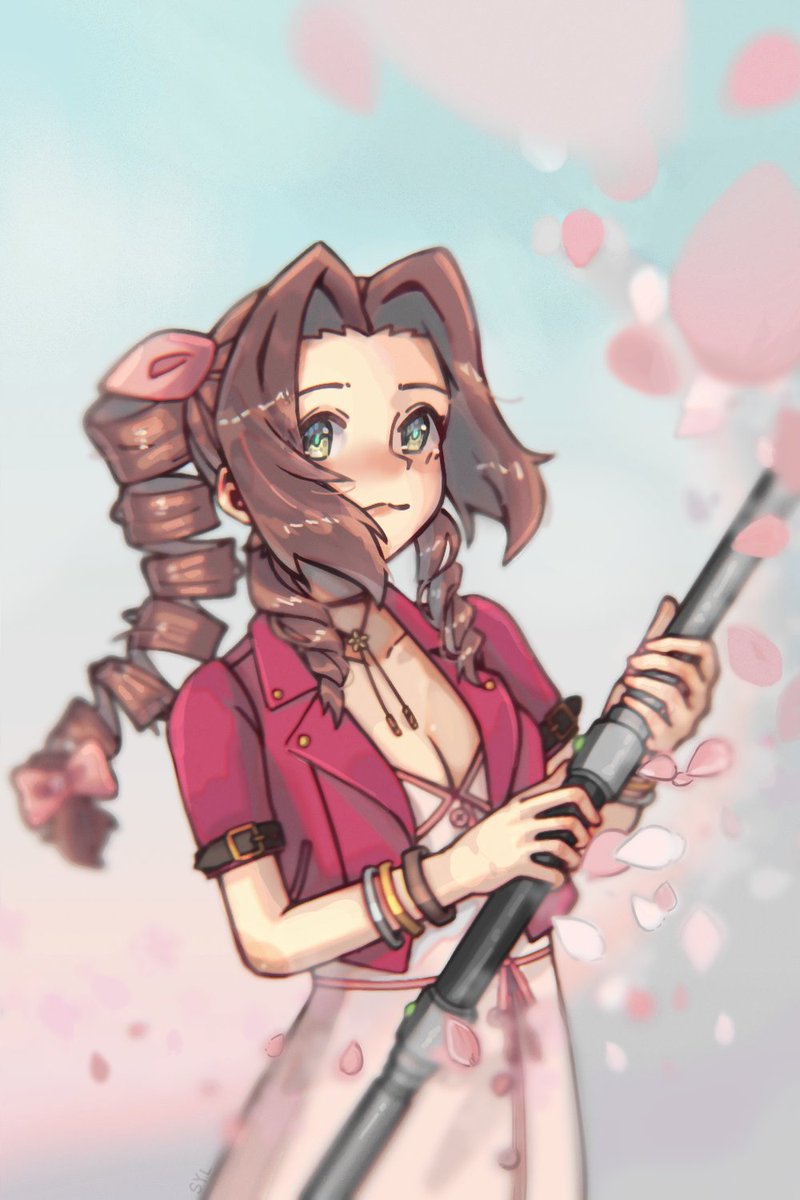 HAPPY BIRTHDAY AERITH!!! 🌷🎀🎉 #エアリス誕生日おめでとう
#FF7
