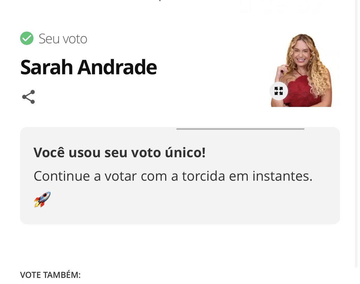 Alexandreholz's tweet photo. Já exerci minha cidadania ..bora votar cactosss #BBB26 https://t.co/xoBLnUgP4o