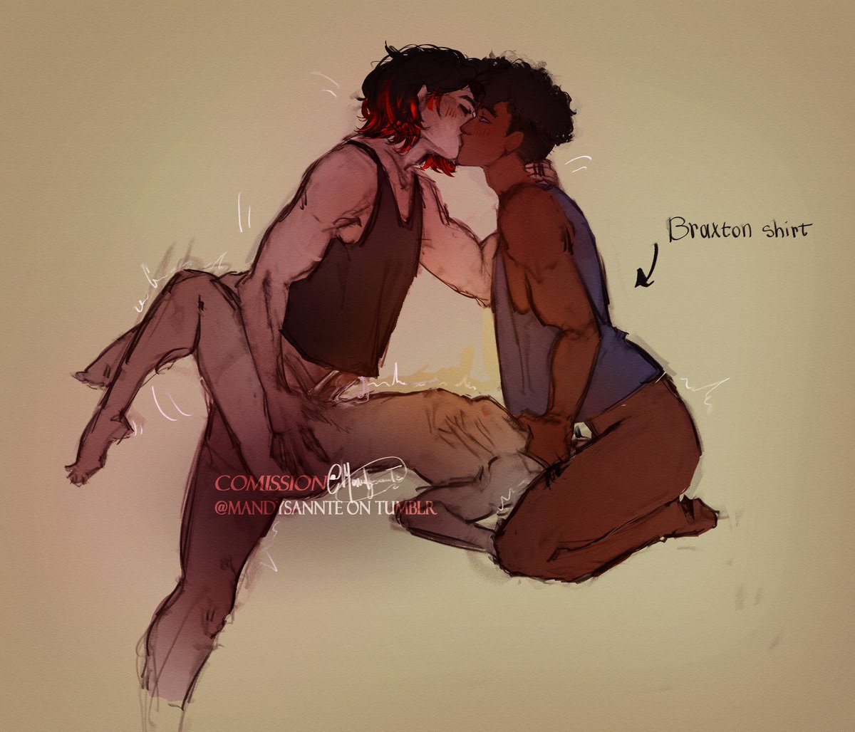 mandysannte's tweet photo. Comission ❤️ #timkon + oc https://t.co/TubtpGRmsy