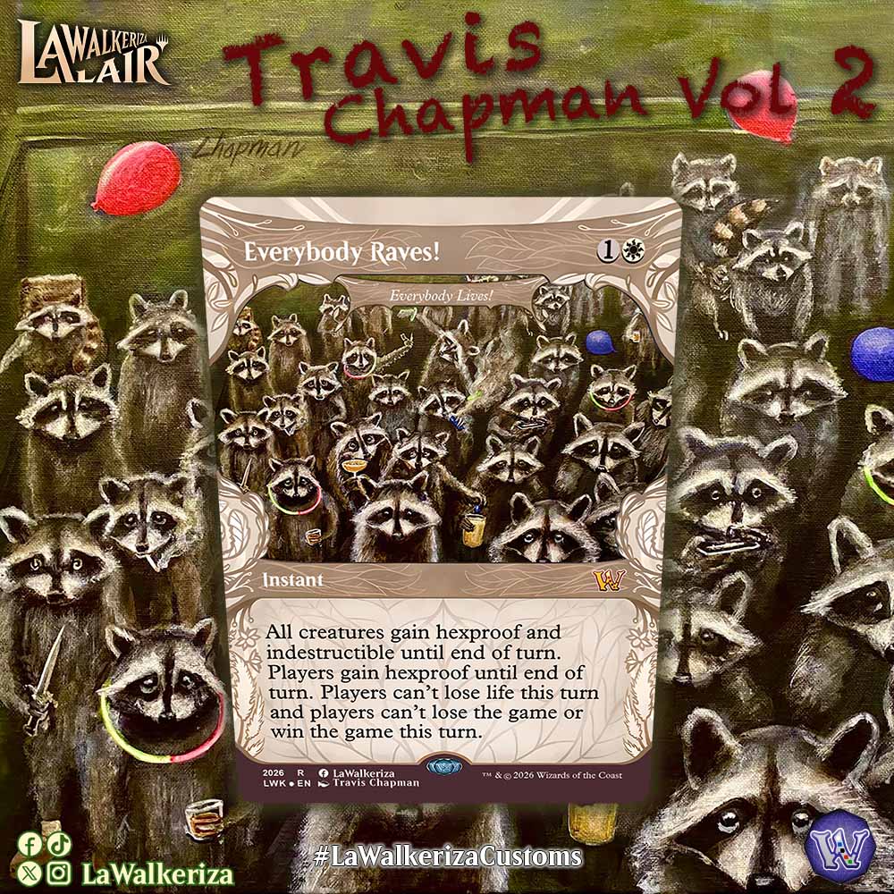 Arte de: @travis_chapman_artis

#LaWalkerizacustoms

#LaWalkeriza #MTGLATAM #MTGHispano #MagicTheGathering #MTG #mtgcustoms