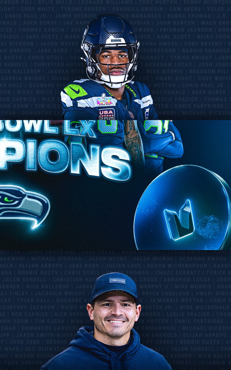 SUPER BOWL LX CHAMPIONS ‼️