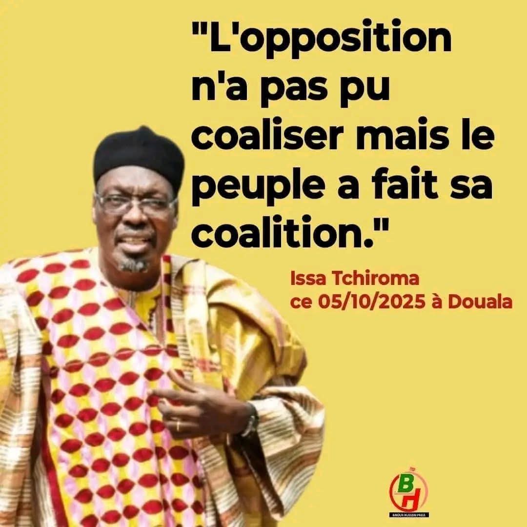 #IssaTchiroma #MauriceKamto #Cameroun #Cameroon