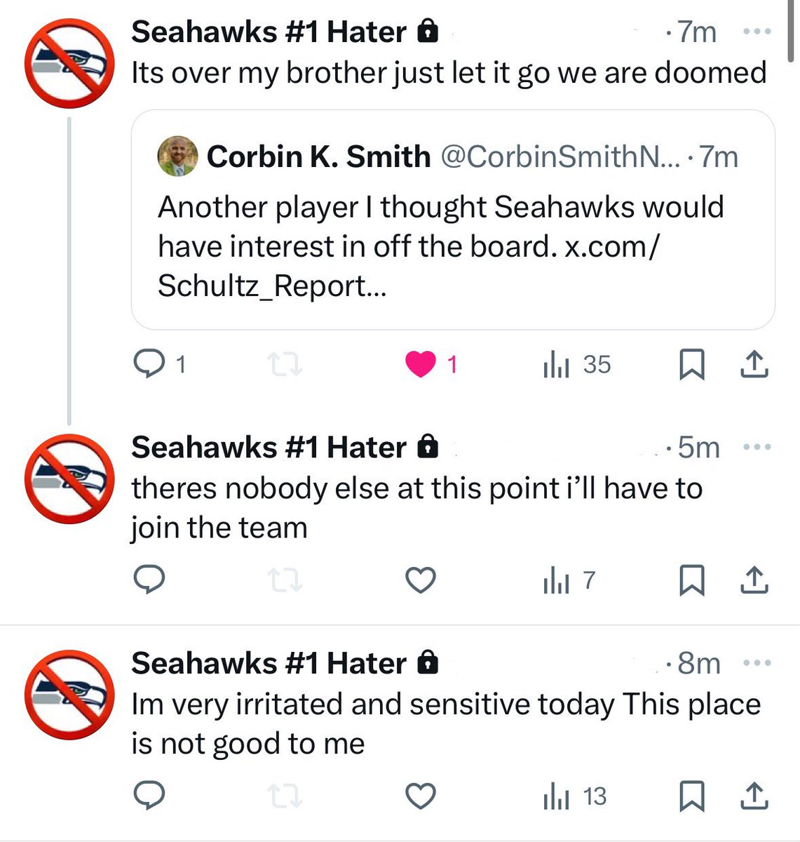 persecuted minority tweet media