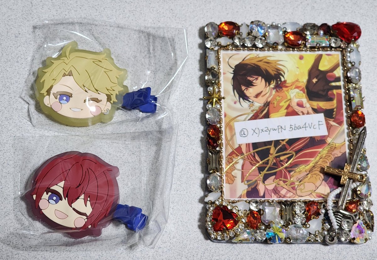 【交換】あんスタ あんさんぶるスターズ 前髪クリップ２

譲
嵐.司

求
凛月
郵送希望

検索からでもお気軽にどうぞ！