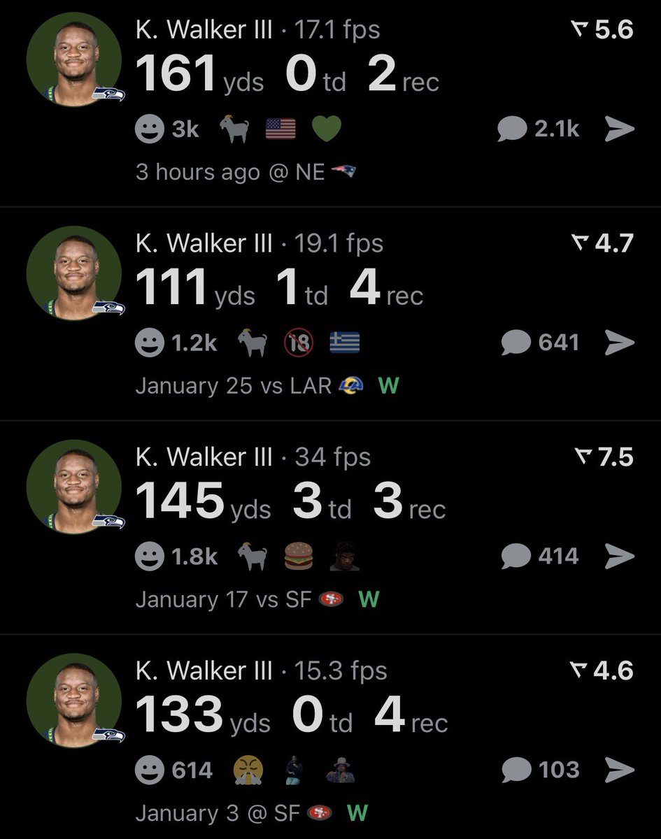 joelvmoran's tweet photo. Kenneth Walker in the four most important games of the season went BALISTIC

550 yards and 4 touchdowns in 4 games

Superstar https://t.co/dbjfdfwrxL