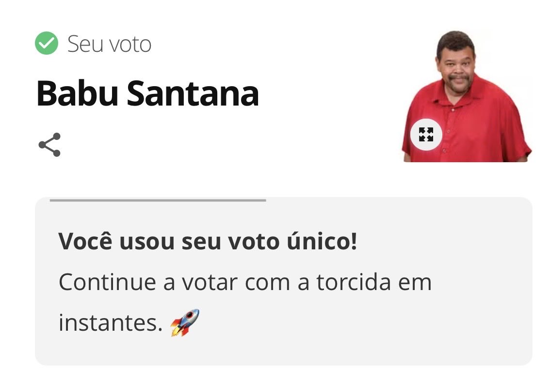 arrobacita's tweet photo. @qgjonasbbb Não dividam voto. A torcida rival vai em peso na Sarah, não adianta ir na Sol. Tem que ser fora Babu! https://t.co/dOE20d2BNZ