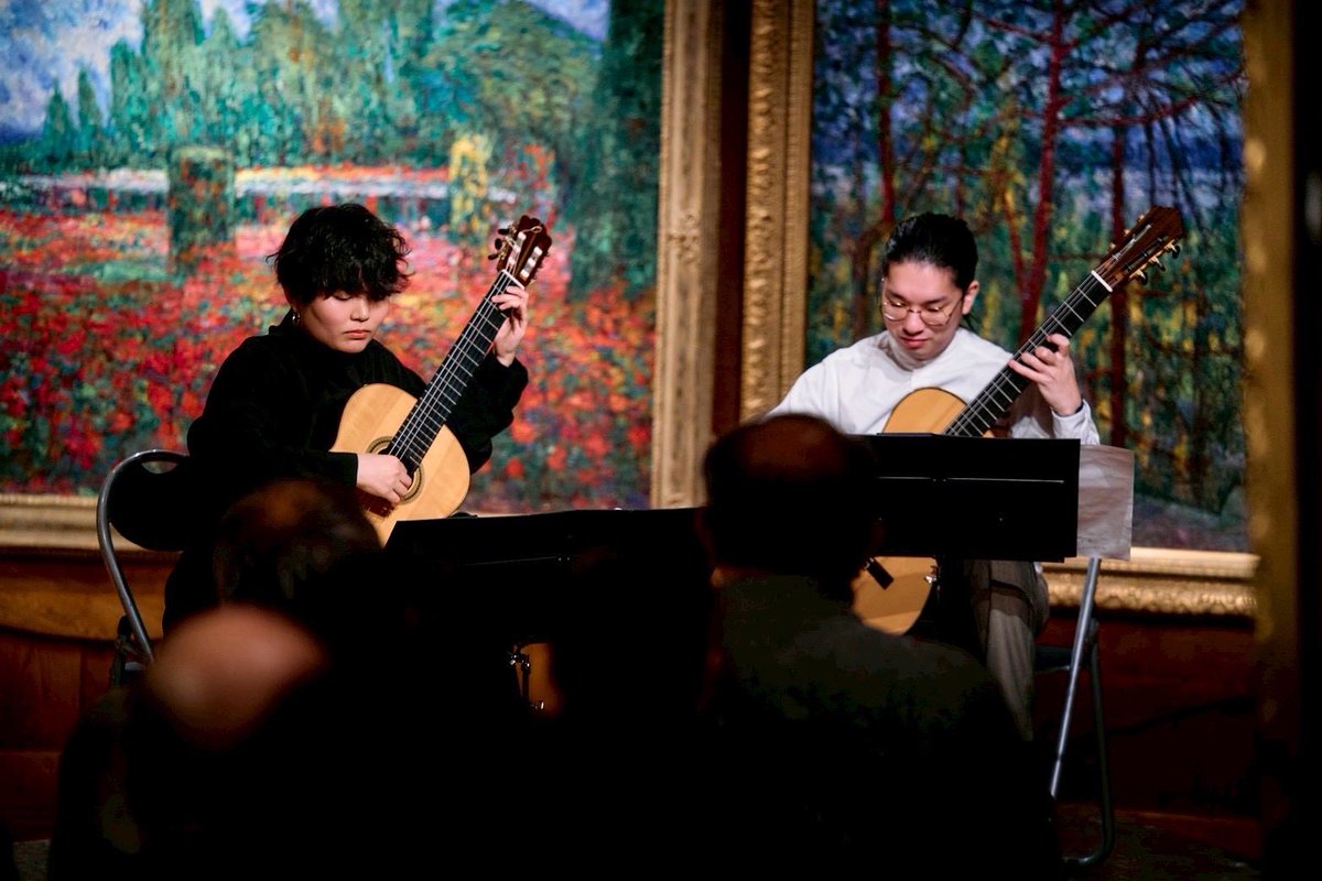 2026.2.8 sun
CROSS DUO concert
益田展行×深澤太一×金丸花実
満席のお客様に見守られ、無事終演いたしました。
雪のふりしきる中お越しいただきましたみなさま、本当にありがとうございました！