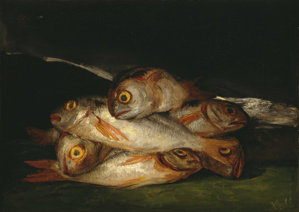 Still Life With Golden Beam, 1812 #artbots #goya