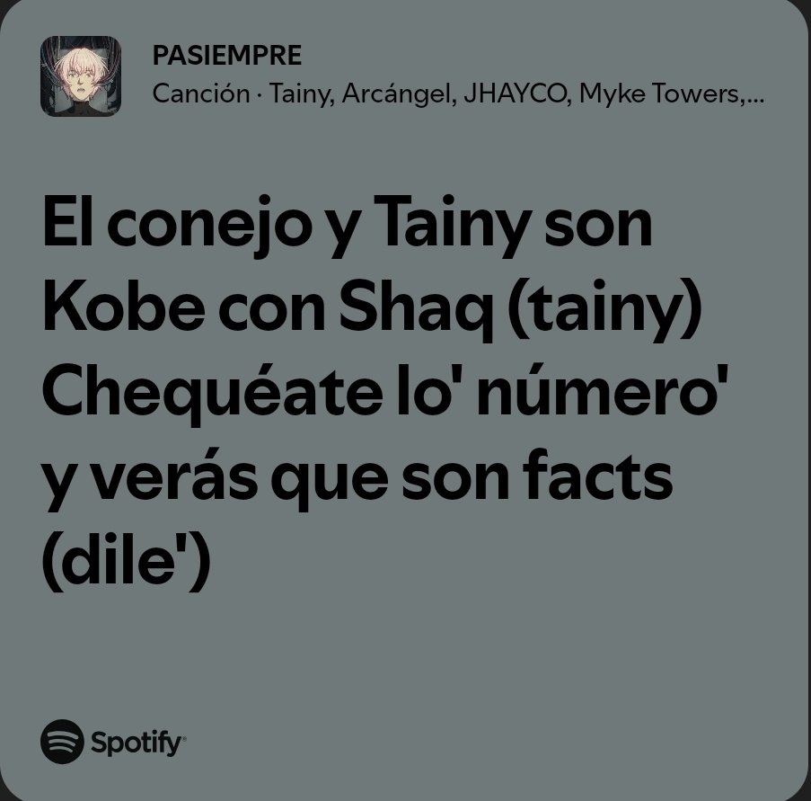 DanielElNinja2's tweet photo. @Tainy @Tainy @sanbenito 🐐🐐 https://t.co/Pjf7xKD0jR